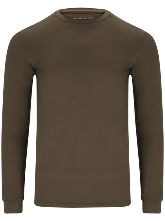 Foto van product ENDURANCE Functioneel shirt 'Hubend' olijfgroen