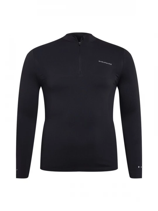 Foto van product ENDURANCE Functioneel shirt 'Jaro' zwart / zilver