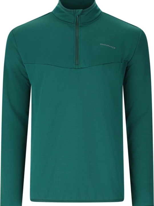Foto van product ENDURANCE Functioneel shirt 'LEDGER' donkergroen