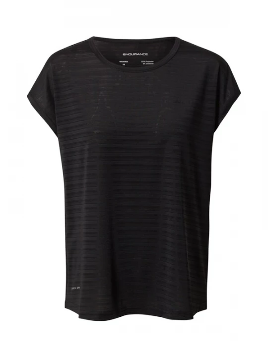 Foto van product ENDURANCE Functioneel shirt 'Limko' donkergrijs / zwart