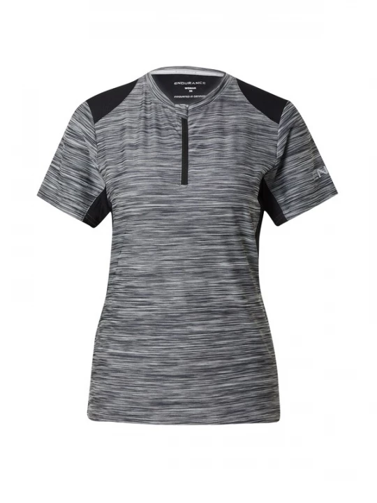 Foto van product ENDURANCE Functioneel shirt 'Marimba' grijs / donkergrijs / zwart
