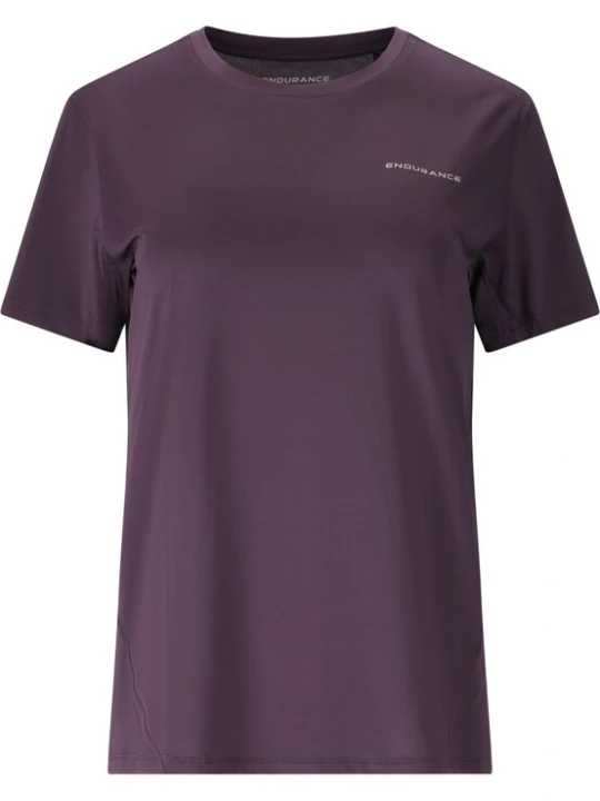 Foto van product ENDURANCE Functioneel shirt 'Nan' aubergine