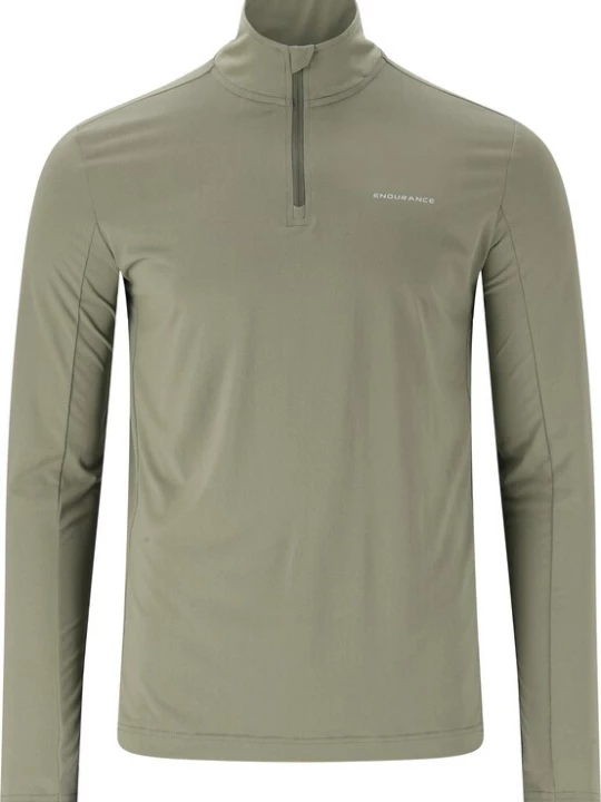 Foto van product ENDURANCE Functioneel shirt 'Omais M' olijfgroen