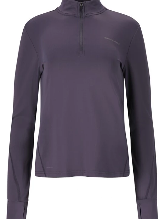 Foto van product ENDURANCE Functioneel shirt 'Talim' donkerlila