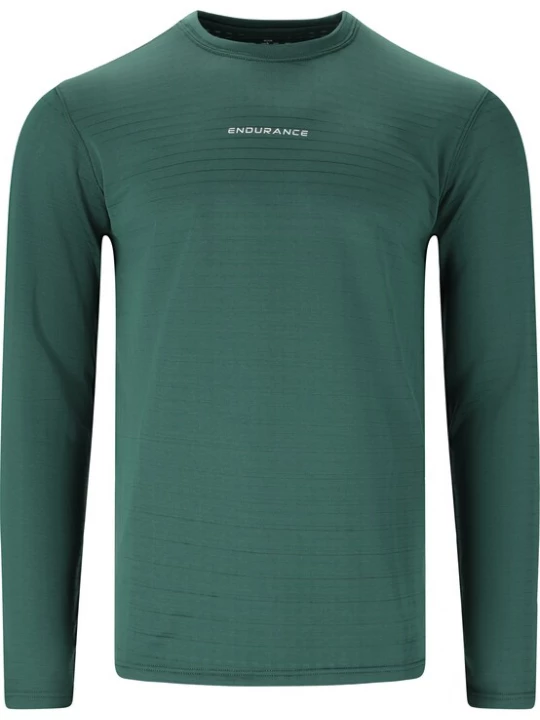 Foto van product ENDURANCE Functioneel shirt 'Toko' groen / wit