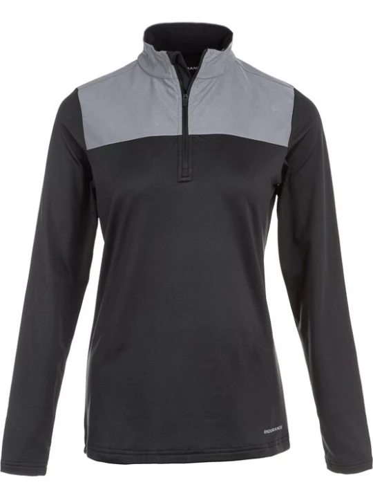 Foto van product ENDURANCE Functioneel shirt 'Tusina' grijs / zwart