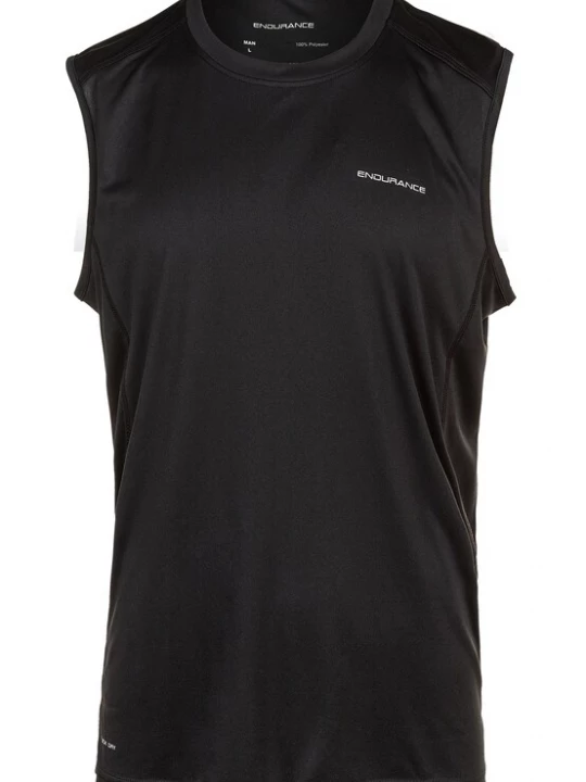 Foto van product ENDURANCE Shirt 'Landeer' zwart / wit