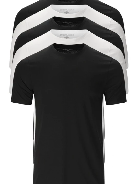 Foto van product ENDURANCE Shirt 'Rabby' zwart / wit