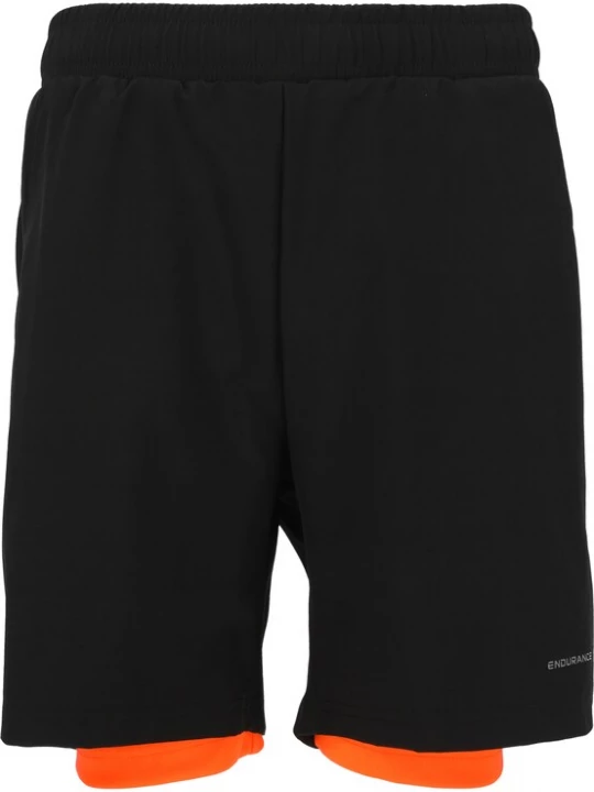 Foto van product ENDURANCE Sportbroek 'Herlent' oranje / zwart