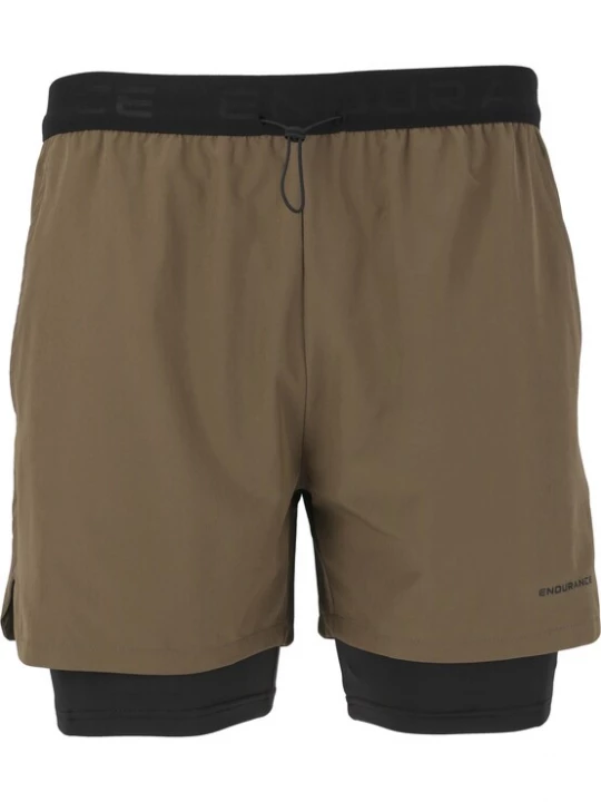 Foto van product ENDURANCE Sportbroek kaki / zwart