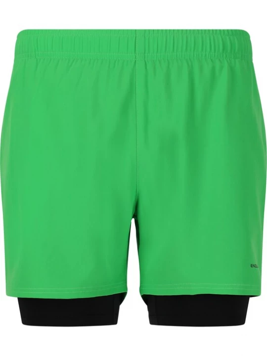 Foto van product ENDURANCE Sportbroek 'Kros' donkerblauw / neongroen