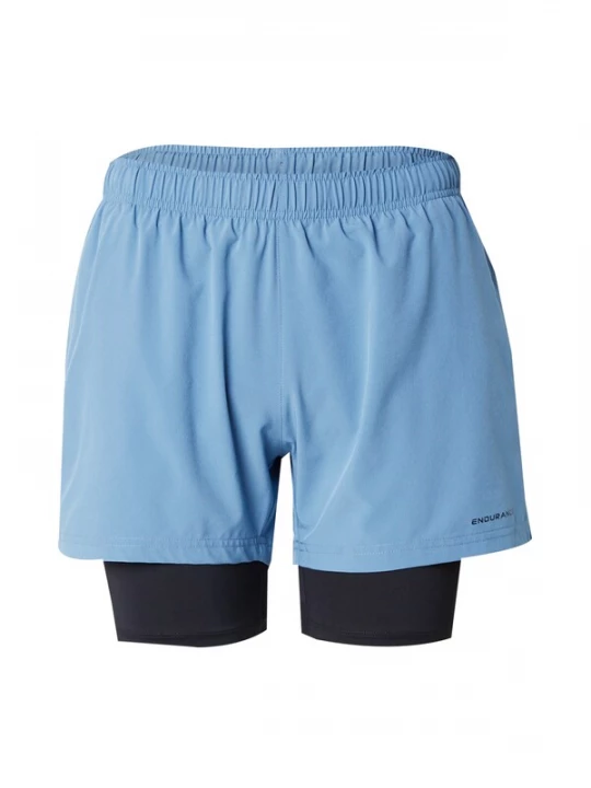 Foto van product ENDURANCE Sportbroek 'Kros' duifblauw / zwart