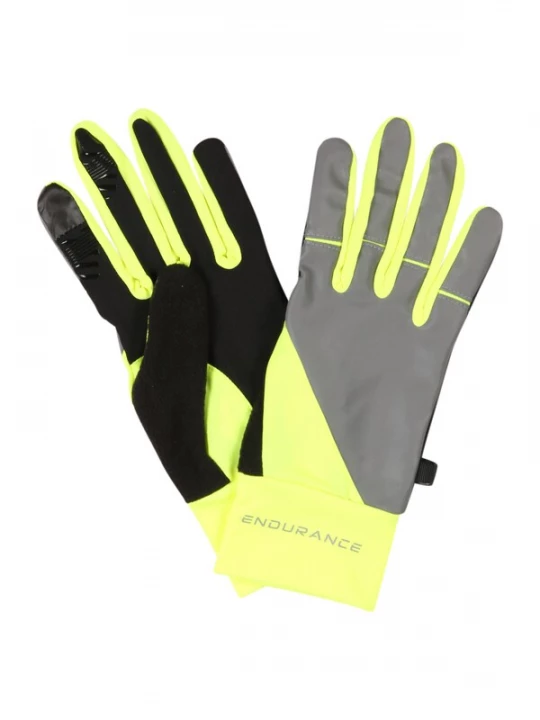 Foto van product ENDURANCE Sporthandschoenen 'Mingus' neongeel / grijs / zwart