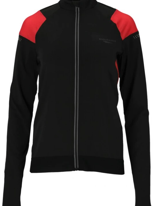 Foto van product ENDURANCE Sportief sweatvest watermeloen rood / zwart