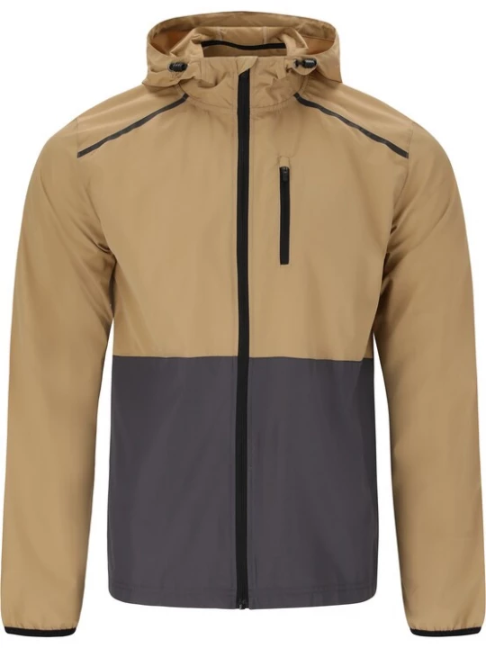 Foto van product ENDURANCE Sportjas 'Hugoee' cappuccino / donkergrijs