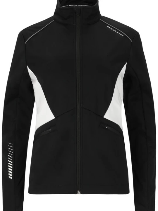 Foto van product ENDURANCE Sportjas 'Loralei' zwart / wit