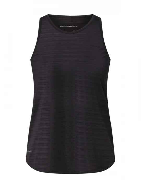 Foto van product ENDURANCE Sporttop 'Regier' greige / donkergrijs / zwart