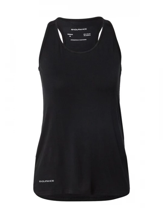 Foto van product ENDURANCE Sporttop 'Siva' zwart / wit