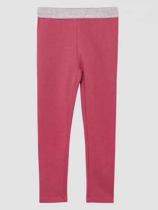 Foto van product Enkel legging met glitter tailleband s.Oliver roze