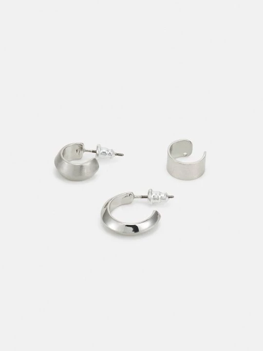 Foto van product Enkele oorbel Icon Brand zilverkleurig