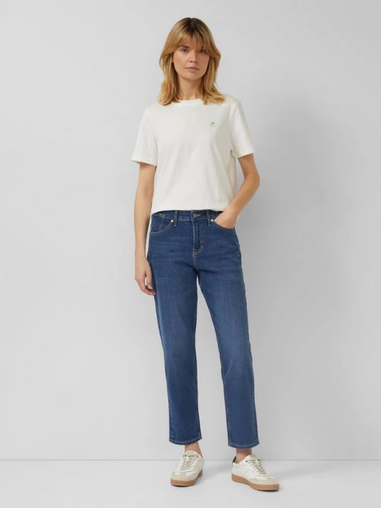 Foto van product Enkeljeans Franciz / Relaxed fit / Lage taille / Taps toelopende pijp s.Oliver blauw