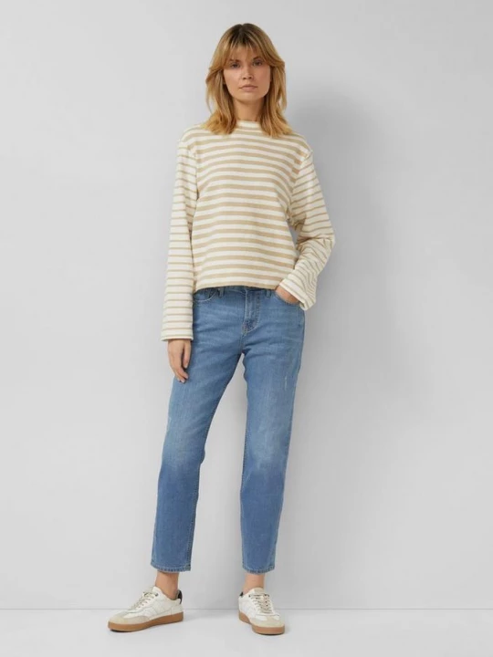 Foto van product Enkeljeans Franciz / Relaxed fit / Lage taille / Taps toelopende pijp s.Oliver blauw