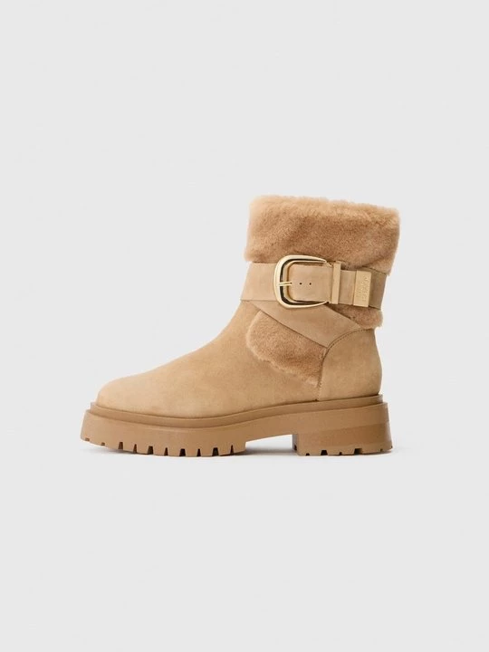 Foto van product Enkelkaarsjes Steve Madden tan
