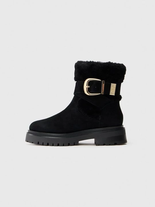 Foto van product Enkelkaarsjes Steve Madden zwart