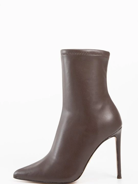 Foto van product Enkellaarsjes met hoge hak Steve Madden bruin