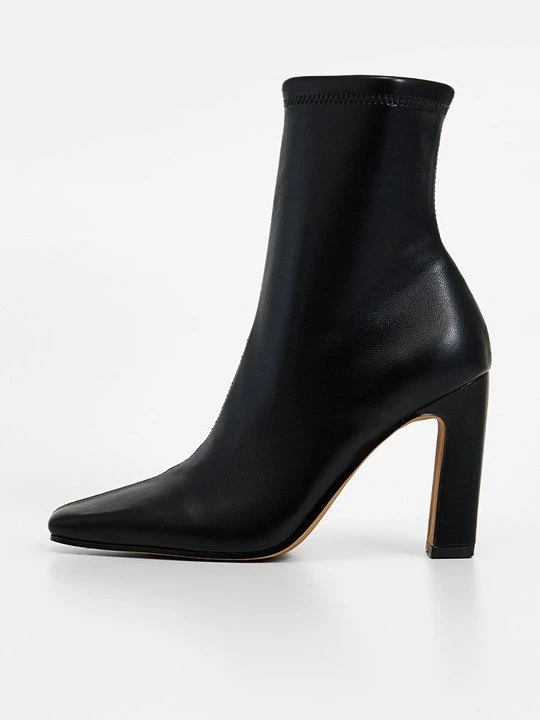 Foto van product Enkellaarsjes met hoge hak Steve Madden zwart