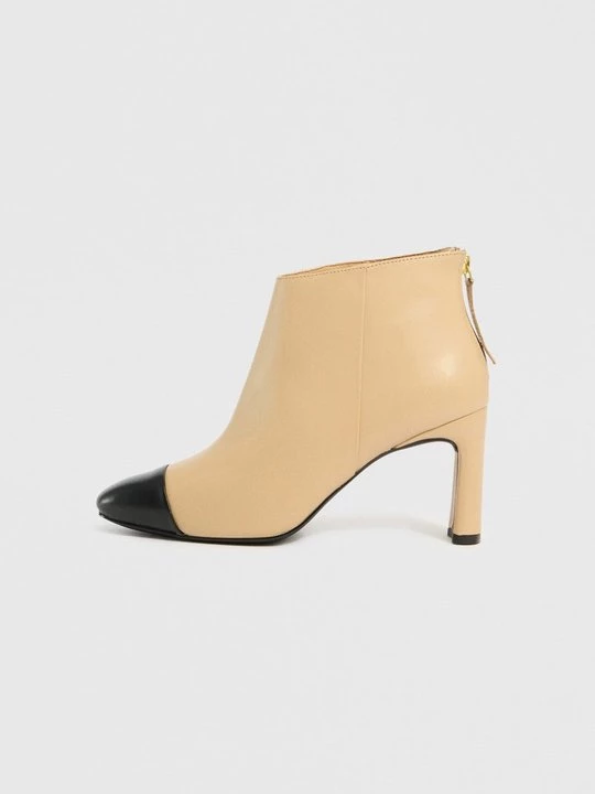 Foto van product Enkellaarsjes met hoge hak Unisa beżowy