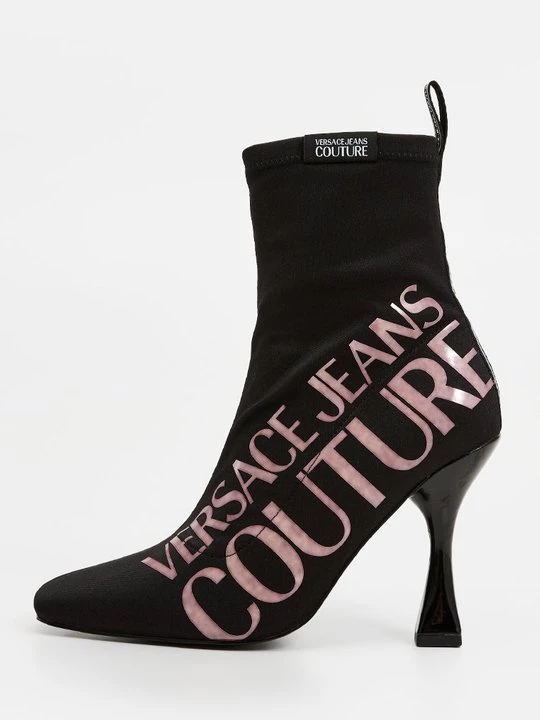 Foto van product Enkellaarsjes met hoge hak Versace Jeans Couture zwart
