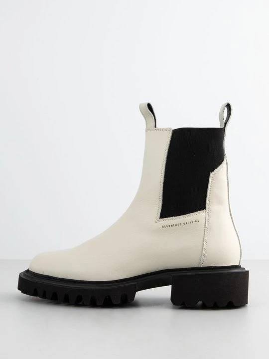 Foto van product Enkellaarsjes met plateauzool AllSaints wit
