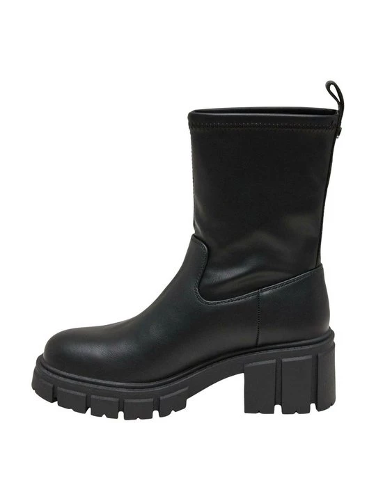 Foto van product Enkellaarsjes met plateauzool Buffalo zwart