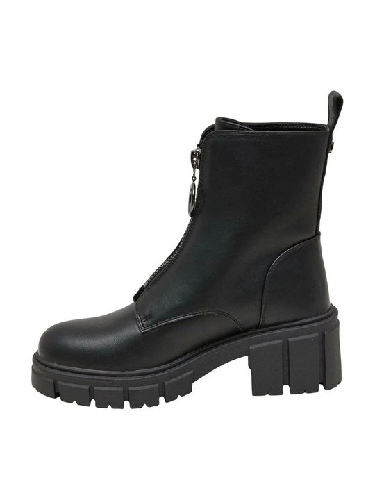 Foto van product Enkellaarsjes met plateauzool Buffalo zwart