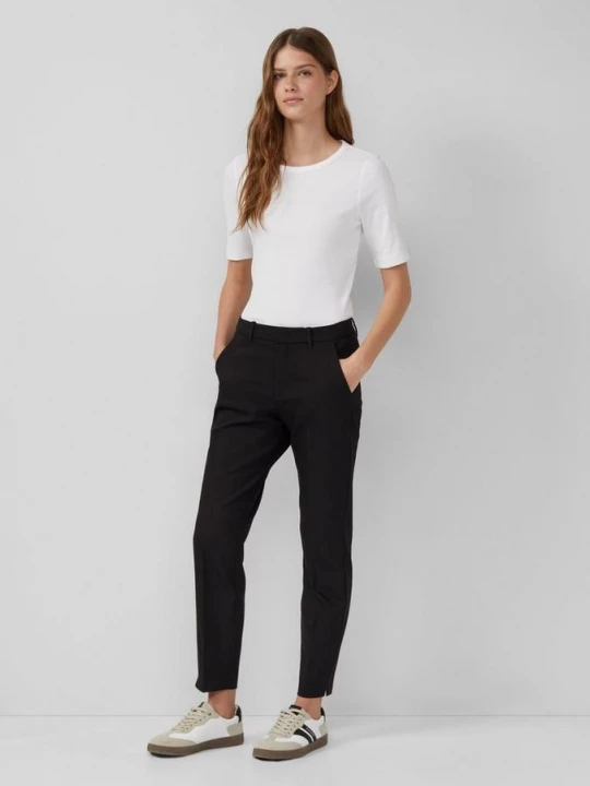 Foto van product Enkellange broek in een slim fit s.Oliver zwart