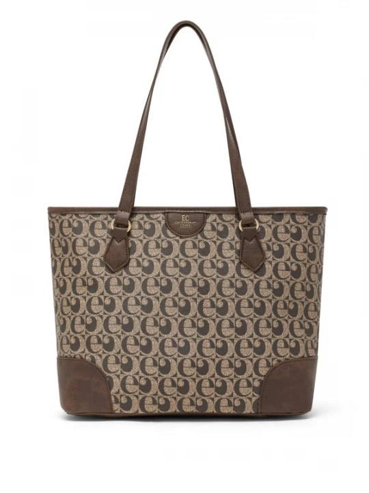 Foto van product Enrico Coveri Shopper 'Marigny 1' donkerbruin