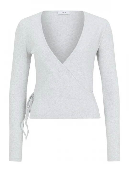 Foto van product Envii Shirt 'ALLY' wit gemêleerd
