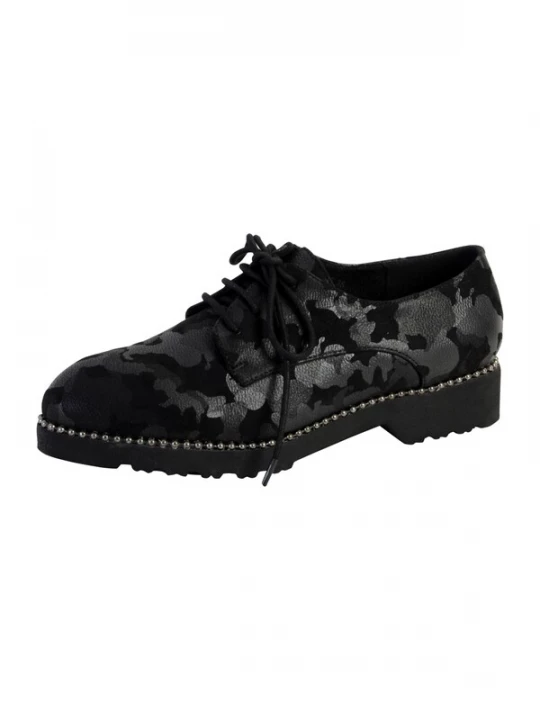 Foto van product Enza Nucci Veterschoen zwart