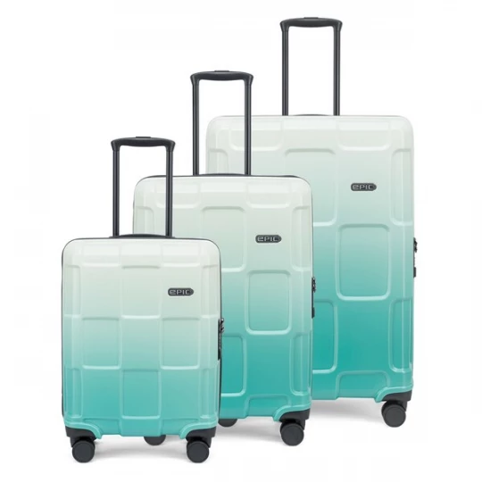 Foto van product Epic Kofferset 'Crate EX Wildlife' turquoise / wit