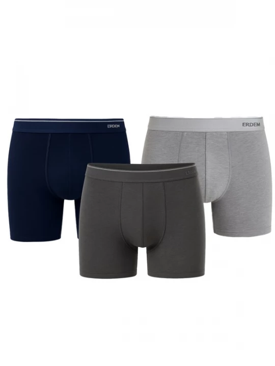 Foto van product Erdem Boxershorts marine / grijs / riet