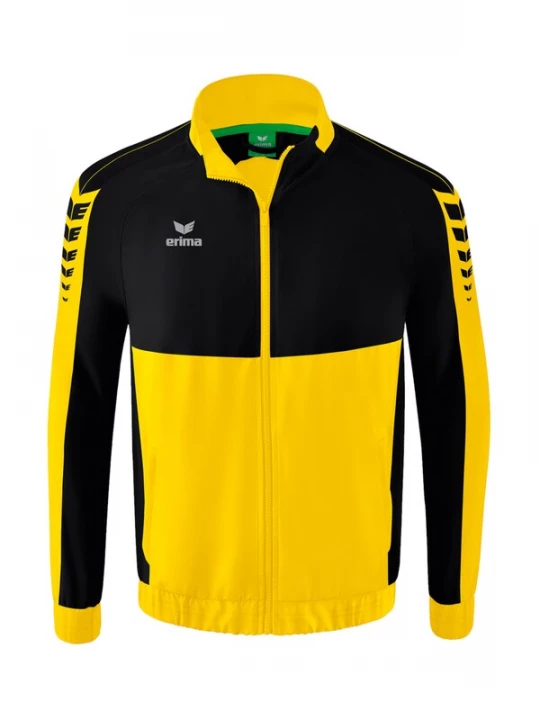 Foto van product ERIMA Sportjas geel / zwart / wit