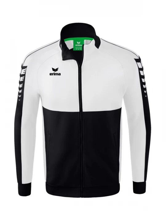 Foto van product ERIMA Trainingsjack zwart / wit