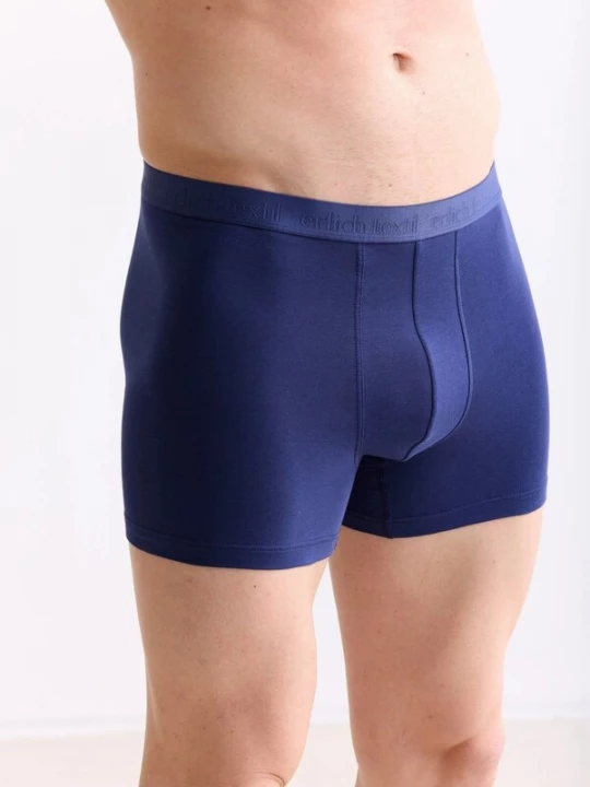 Foto van product Erlich Textil Boxershorts 'Casual Cotton' donkerblauw