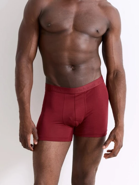 Foto van product Erlich Textil Boxershorts 'Light Touch' bordeaux