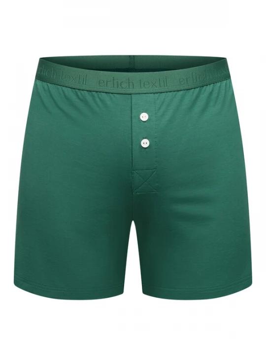 Foto van product Erlich Textil Boxershorts 'Light Touch' donkergroen
