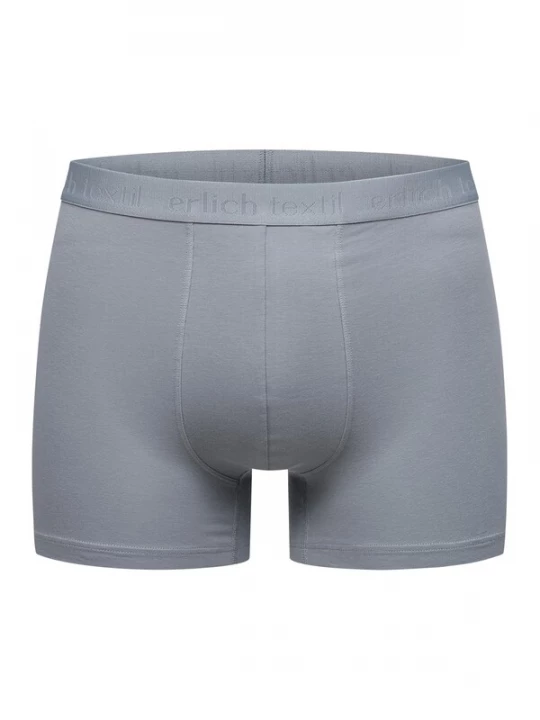 Foto van product Erlich Textil Boxershorts 'Casual Cotton' grijs