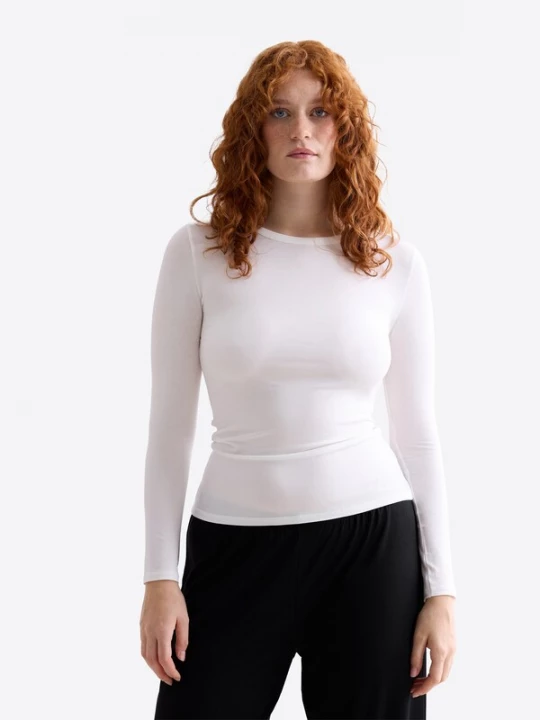 Foto van product Erlich Textil Shirt 'LIGHT TOUCH' eierschaal