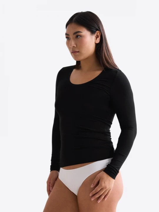 Foto van product Erlich Textil Shirt 'LIGHT TOUCH' zwart
