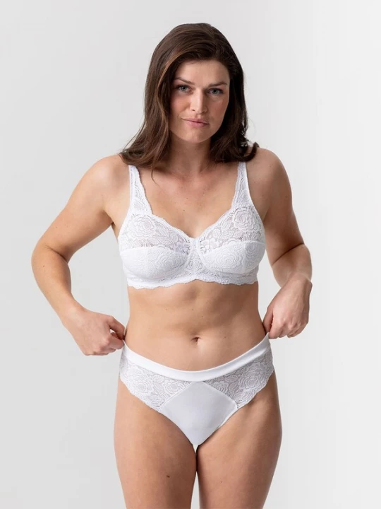 Foto van product Erlich Textil Slip 'Gertrud' wit